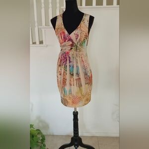 Body Central - Beautiful Dress Contemporary Fabric Design 'Love Comes First'